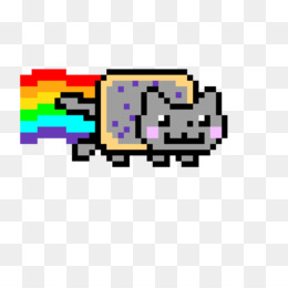 Nyan Png Indir Ucretsiz Catbus Piksel Sanat Totoro Seffaf Png Goruntusu